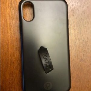 Stealth black Loopy iPhone X/XS case